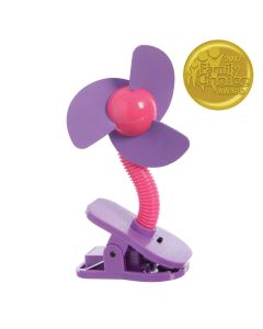 Clip-on Fan - Pink/Purple