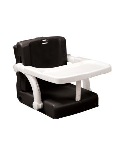 Portable Booster Hi Seat - Black / White