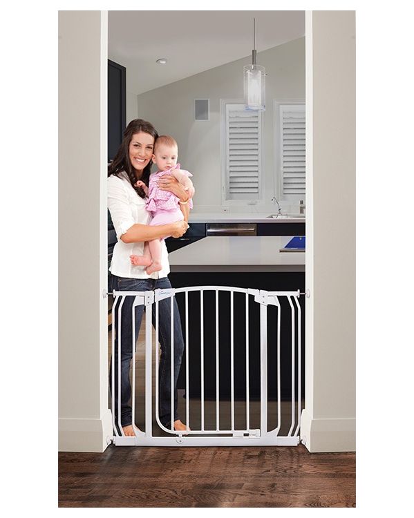 Dreambaby Swing Closed Stair Gates with Extensions 2x 9cm Ext 2x Gates 