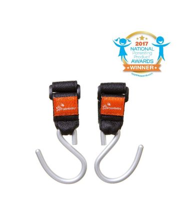 Strollerbuddy® EZY-Fit Stroller Hooks - 2 pack